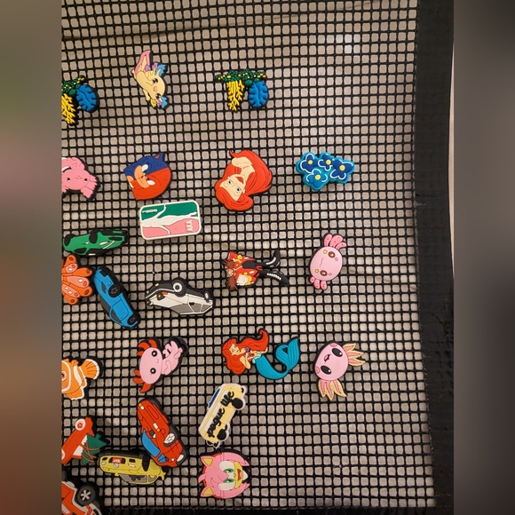Crocs Jibbitz 75 Bundle LOT Lil Mermaid Ariel 💕 CARS Animals NEW CROC CHARMS - Picture 13 of 16